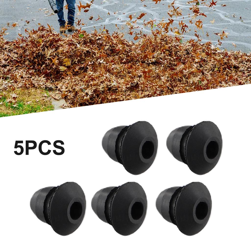 5pcs Fuel Tank Grommet 1 Hole X 9mm Fits For BG75 FS40 HL75 TS460 019T BR320 BR340 BR380 BR400 Garden String Trimmer Part