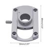 Portable Audio Accessory Aluminum Alloy Conversion Arm Metal HiFi-SME Plate 20mm Hole for Old Record Gramophone