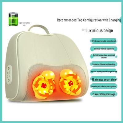 Enlong Smart Tragbares Nacken- und Schultermassagegerät mit CN-Stecker (Adapter enthalten)