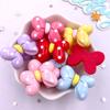 12PCS Mix Resin Kawaii Colorful Wave Point Bowknot Flat Back Cabochon Stone Scrapbook DIY Home Decor Figurine Crafts Accessories