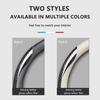 ear1 For VOLKSWAGEN VW 2025 Hot Leather Carbon Fiber Car Steering Wheel Cover Car Accessories For Volkswagen VW New R Rline Caddy Tig