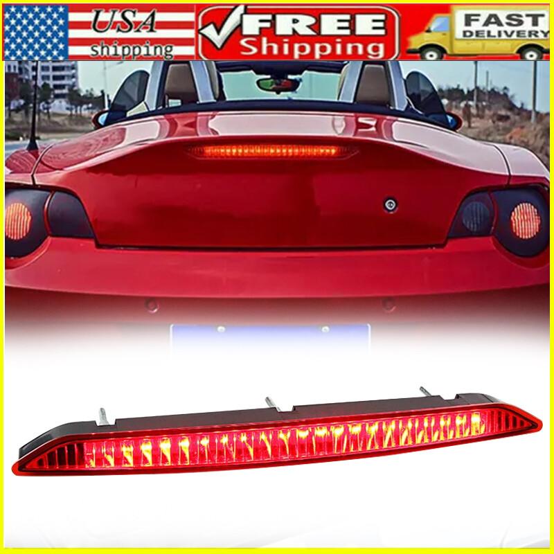 LED 3rd Third Brake Stop Lamp Light Red Lens For BMW Z4 E85 2002-2008 2007 2006