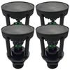 Lot of 4 Wobbler Sprinklers 3/4" 360° for Garden - Coverage 7-12 M