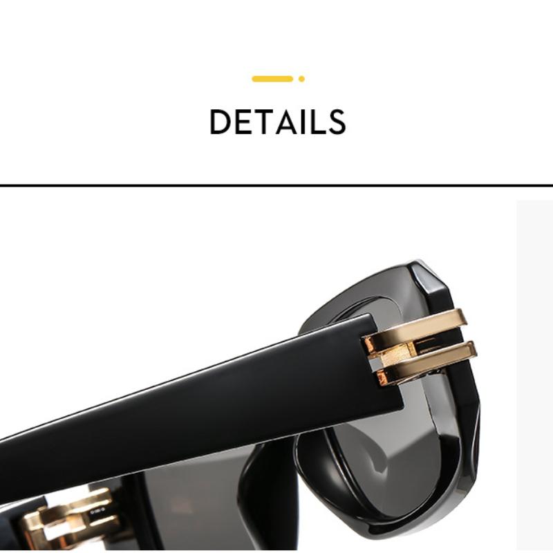 Ladies Sunglasses, Retro Square Sunglasses, Fashionable Outdoor Sunglasses.