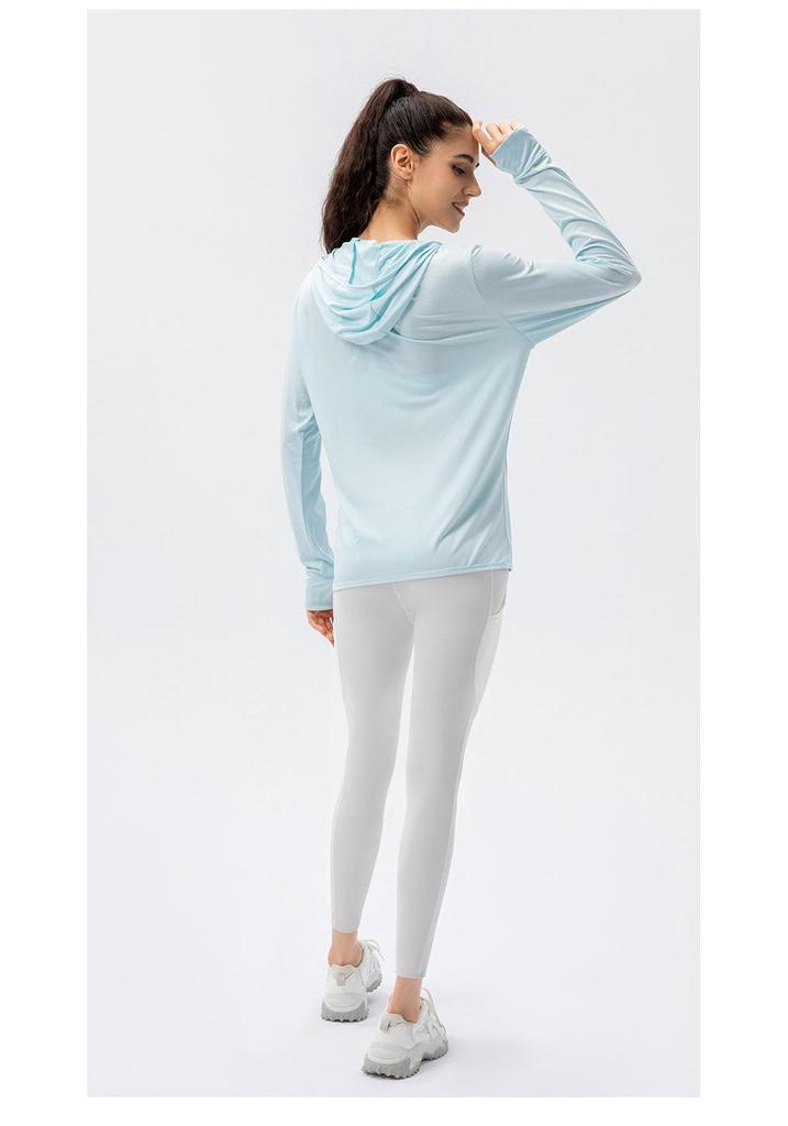 Women's Lightweight UPF50+ Sun Protection Jacket - Breathable, Summer Style