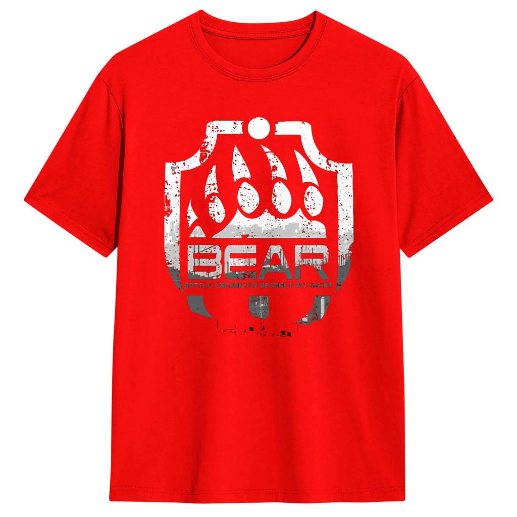 Escape From Tarkov T-Shirt Sommer 100% Baumwolle T-Shirts Für Herren Locker T-Shirt Kurzarm Y2K Retro Kleidung