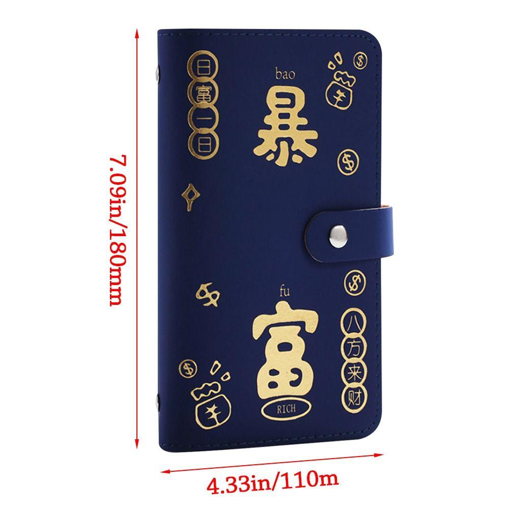 Get Rich Overnight Money Collection Book PU Savings Challenges Book Gift Savings Binder  Children