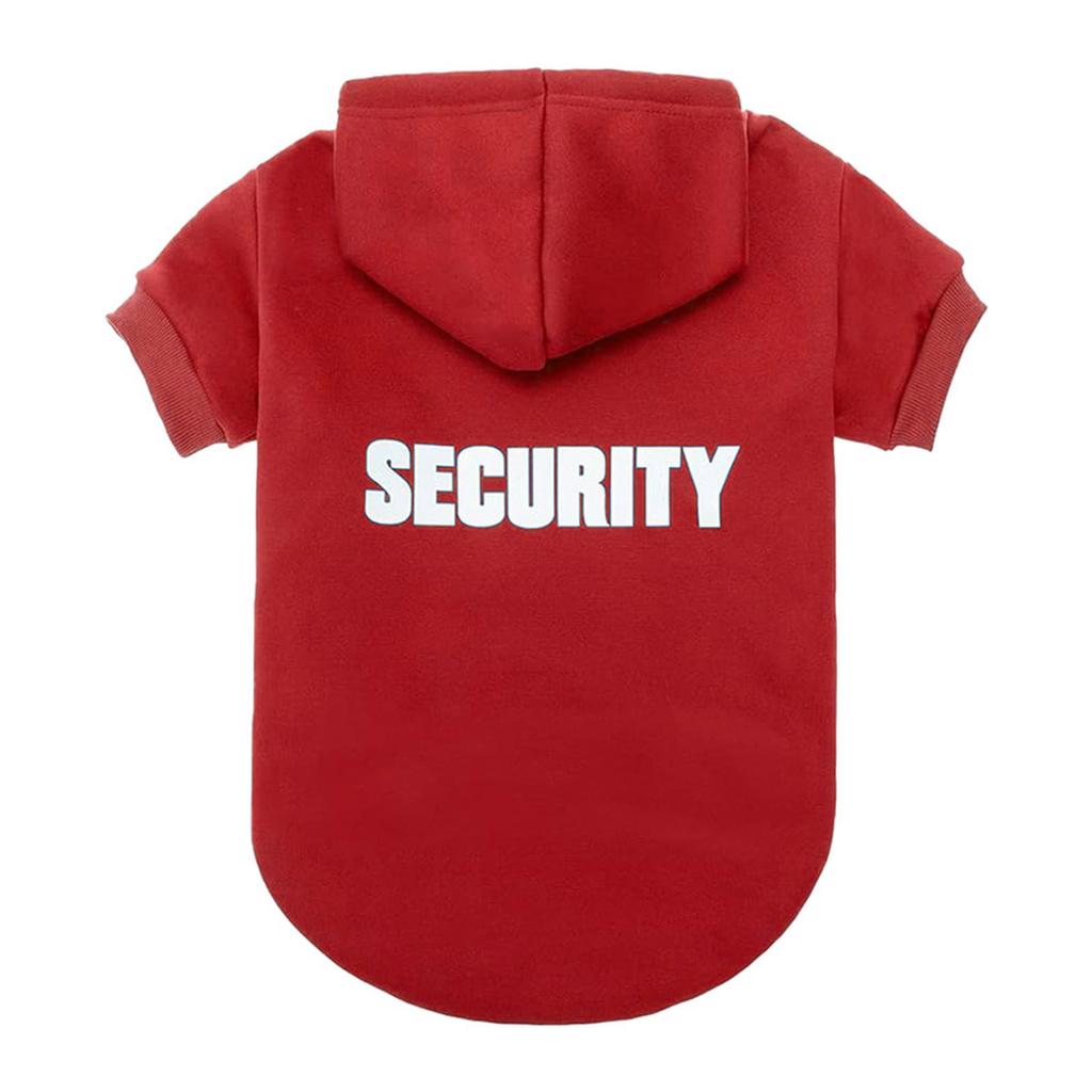 Dog Hoodie for Medium Large Dogs Security Coat Dog Apparel Spring Dog Clothes for Dogs Outdoor Use