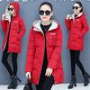 Winter Jacket Female Outwear Hooded Parka Long Coats Cotton Padded Ladies Winter Coat Snow Wear