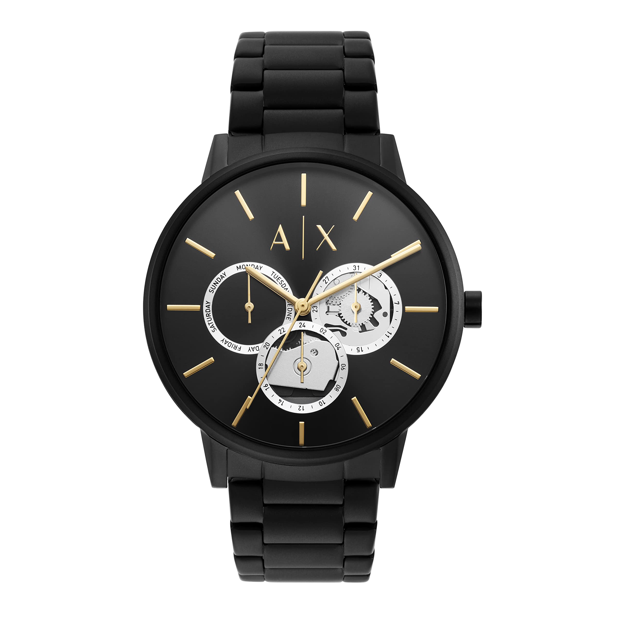 

[AX Armani Exchange] Часы AX2748 мужские черные обычные импортные товары