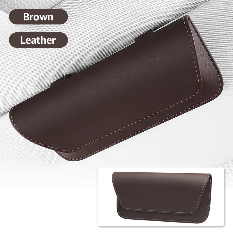 Car Glasses Case Organizer Storage Car Eyeglass Case Glasses Box For Car Sun Visor Organizer Sunglasses For BMW Glasses Case