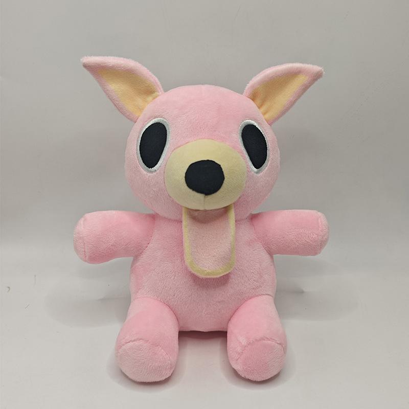 25cm 99 Nights In The Forest Plush Toys Game Brown Haired Man Black Cothed Elk Deer Stuffed Doll Plushie Pillow Christmas Gifts
