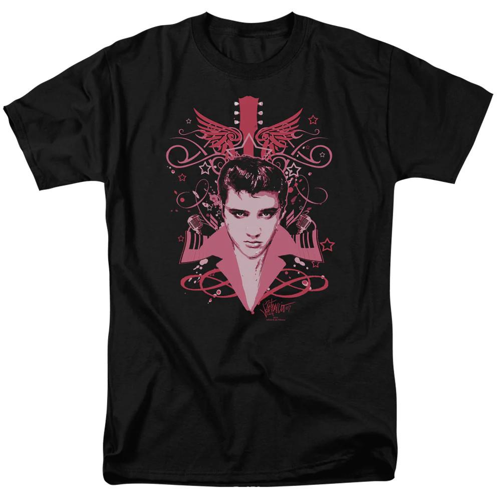 

Elvis Presley Lets Face It Mens T Shirt Black S