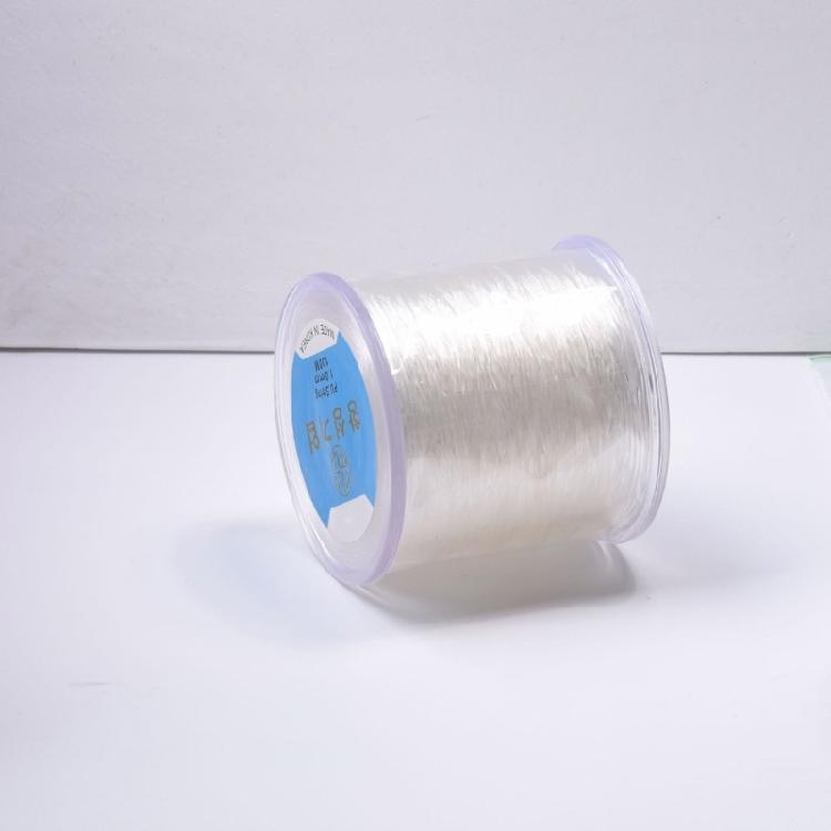 100M Clear Elastic String for Handmade Stretch Bracelets Crafting and Creative Beading Applications
