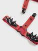 Bat Wing Love Socks Clip - Dark Punk Style Elastic Garter for Women