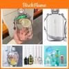 Flattened Type Space Cup With Strap Outdoor Sports Water Bottle For Young Adults