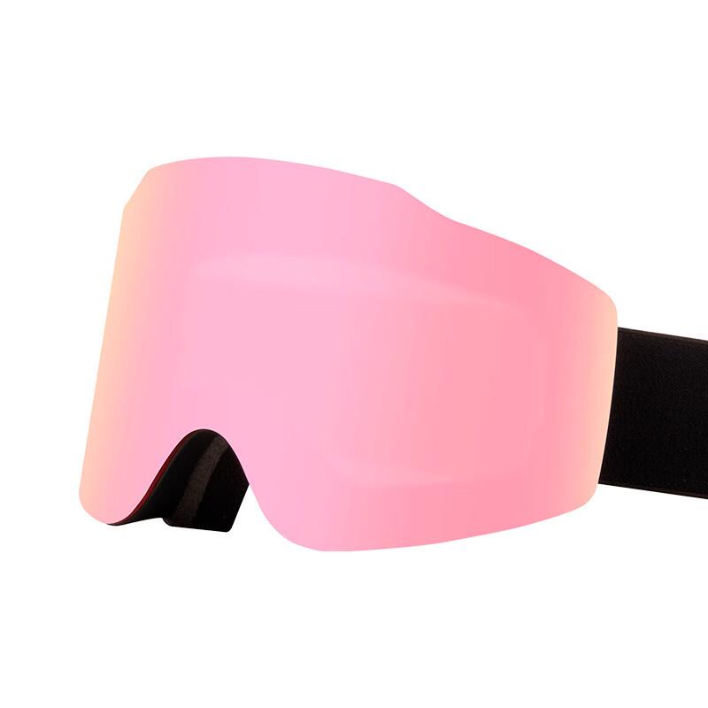Magnetic Double-Layer Anti-Fog Ski Goggles One Size