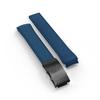 Rubber Strap Folding Buckle [Navy] (SUB 300 Carbon)