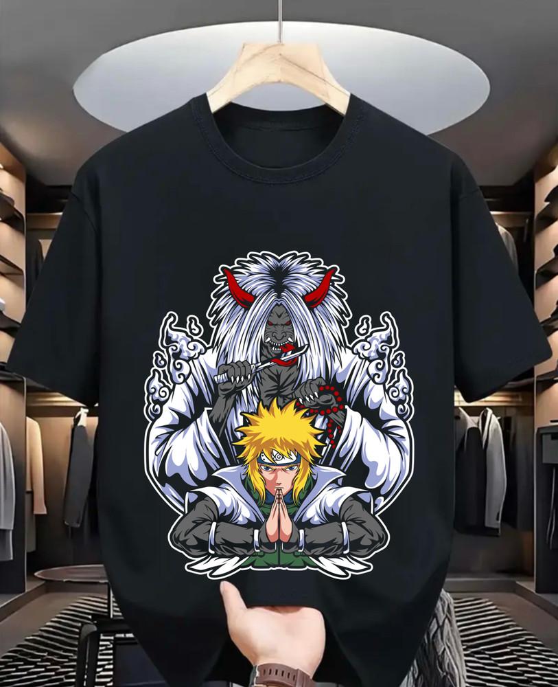 Jiraiya Shirt Naruto Shippuden Itachi Madara Anime Unisex Tee T-Shirt Cartoon