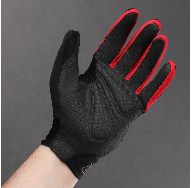 Chiba Infinity Long Finger Cycling Gloves (black-blue)