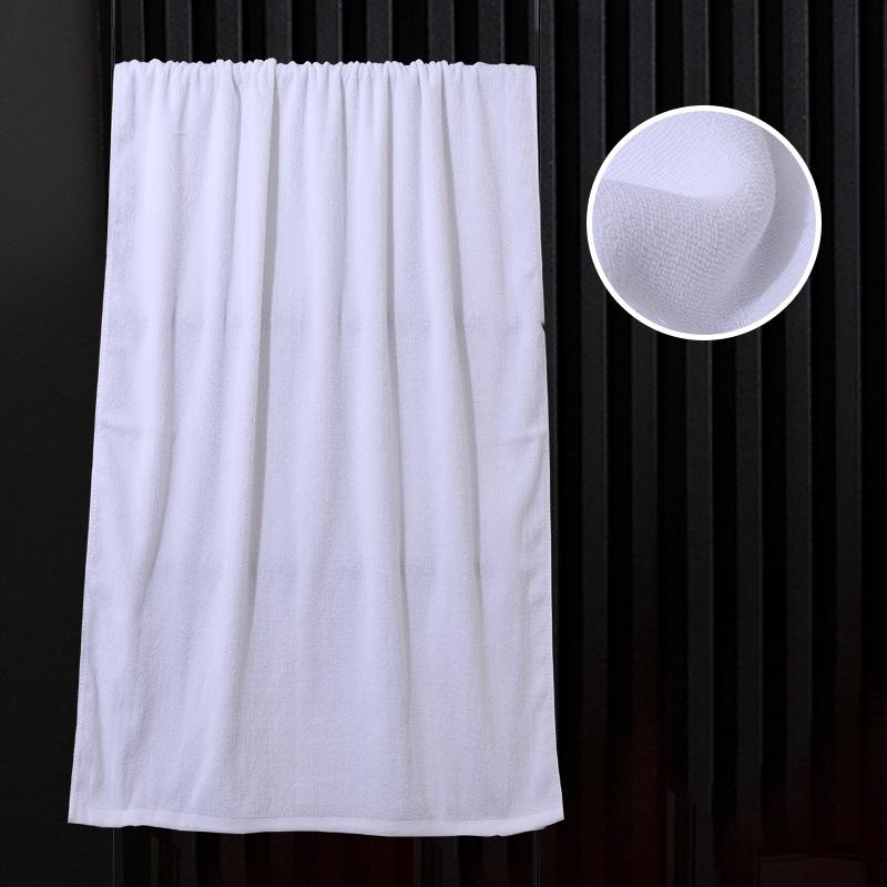 

1 шт. Хлопковое банное полотенце, хлопковое впитывающее полотенце для отеля, специальное бытовое полотенце для салона красоты, белое банное полотенце, удобные текстильные полотенца для дома 100 * 200cm