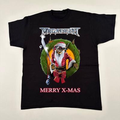 Megadeth Band Merry X Mas Shirt Unisex Concert S-5XL AR695 Unisex T-Shirt