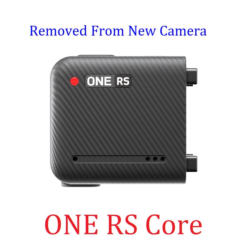 Insta360 ONE RS / R Core Lens 4K Boost Lens 360 1-Inch Wide Angle Lenses Repair Spare Parts For Insta 360 Accessories