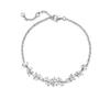Elegant Wisteria Zircon Bracelet For Women Delicate And Luxurious Design Floral