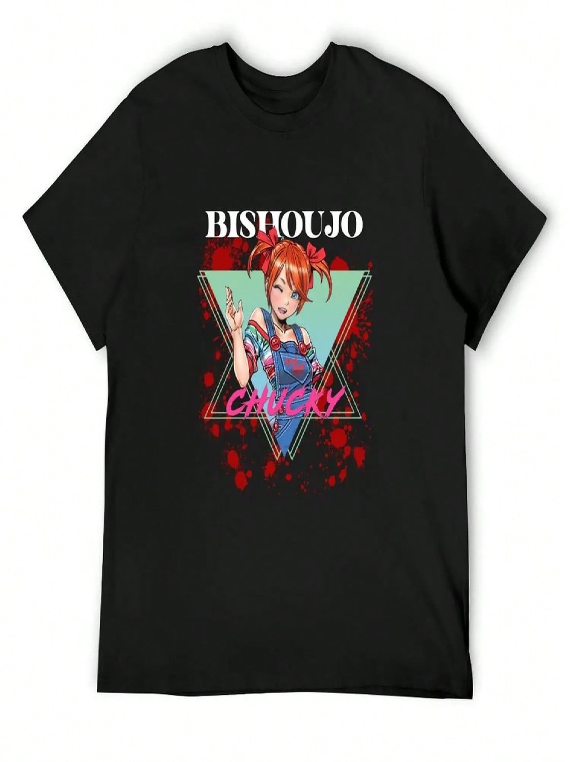 Horror Icons - Bishoujo  T-Shirt Quick-Drying Man T Shirt Customizeds Graphic Tee Shirt Anime Shirts unisex S разноцветный