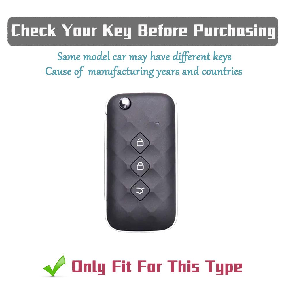 Tpu Flip Car Key Case Cover For Wuling Hongguang S Baojun 730 510 560 530 360 630 Rs-5 For Chevrolet Trax Aveo Captiva Groove