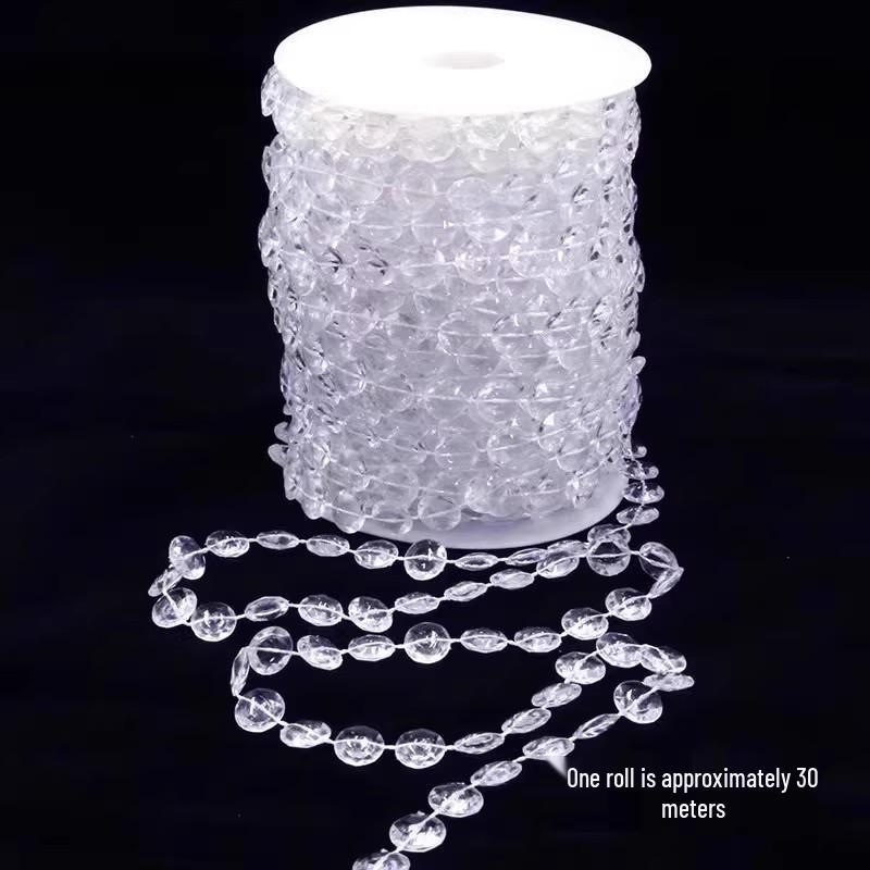 Acrylic Snowflake Glitter Ice Crystal Christmas Tree Ornaments
