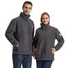 Heavyweight Sherpa Fleece Windproof Jacket - Double-Layer, Cold-Resistant Outerwear for Autumn/Winter