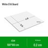 High Elasticity EVA Foam Board for DIY Carving, Toy Models, and Props - Black & White