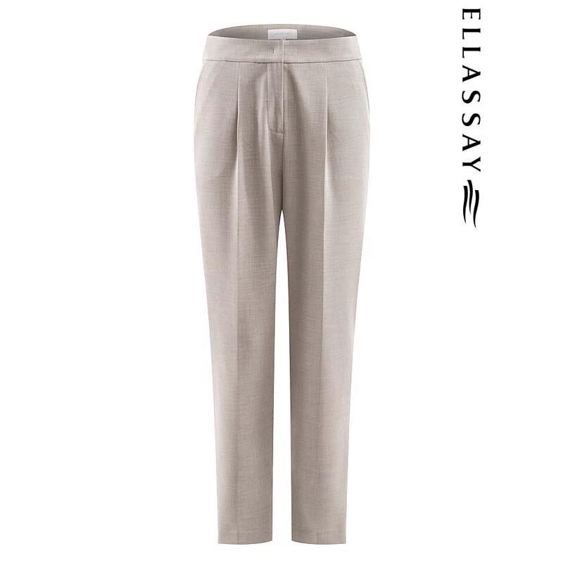ELLASSAY Women's Refined TR Cropped Suit Pants