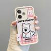 KEYSION Cartoon Cute Plush Embroidery Case for OPPO A5 Pro 5G with Lanyard Silicone Shockproof Phone Cover for OPPO A5 Pro