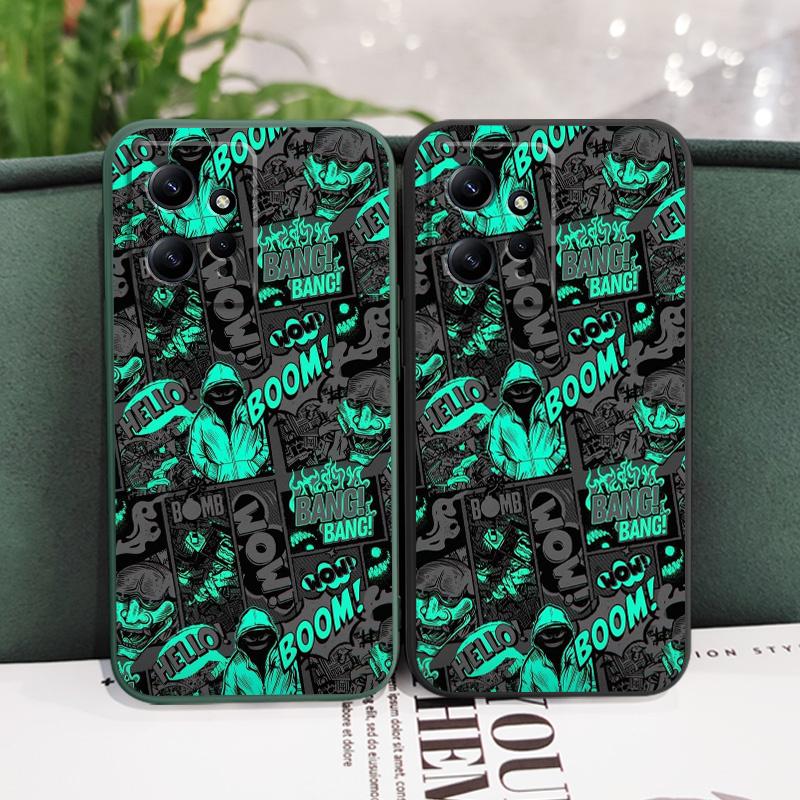 Middle Finger Bats Phone Case For Xiaomi Redmi Note 15 Pro Plus 4G 5G Silicone Cover