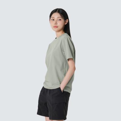 Classic Woven Women's Short Sleeve T-shirt Mint (S26MWTTS17)