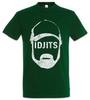 Idjits Herren T-Shirt Supernatural Fun Dean Logo Pentragramm Pentacle Flaming