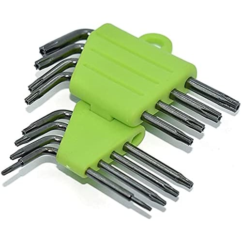 Torx Screwdriver (8-Piece Set with Magnets), Hex Key Wrench, Star-Shaped Screwdriver, L-Shaped Wrench, Special Hex Star-Shaped Screwdriver, L-Shaped,