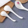 Yuan Shi Ceramic Long Handle Soup Spoon