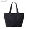 New casual lightweight tote bag large capacity shoulder bag diamond hand bag mommy bag versatile