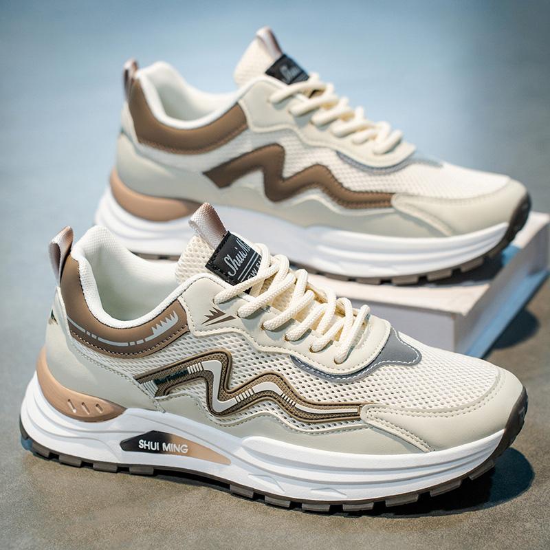 Pantofi Bărbați Modă Nouă Patru Sezoane Confortabili Talpă Groasă Studenți Băieți La Mod Talpă Moale Respirabili Casual Adidași de Alergare