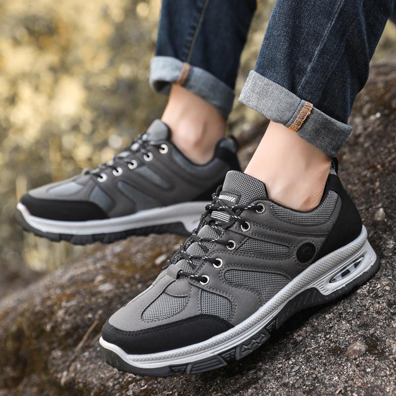 Oulylan Fashion Barefoot Shoes for Men  Men'S Outdoor Mountaineering Breathable Slip Quick Dry Non-Slip Casual Walking Sneak