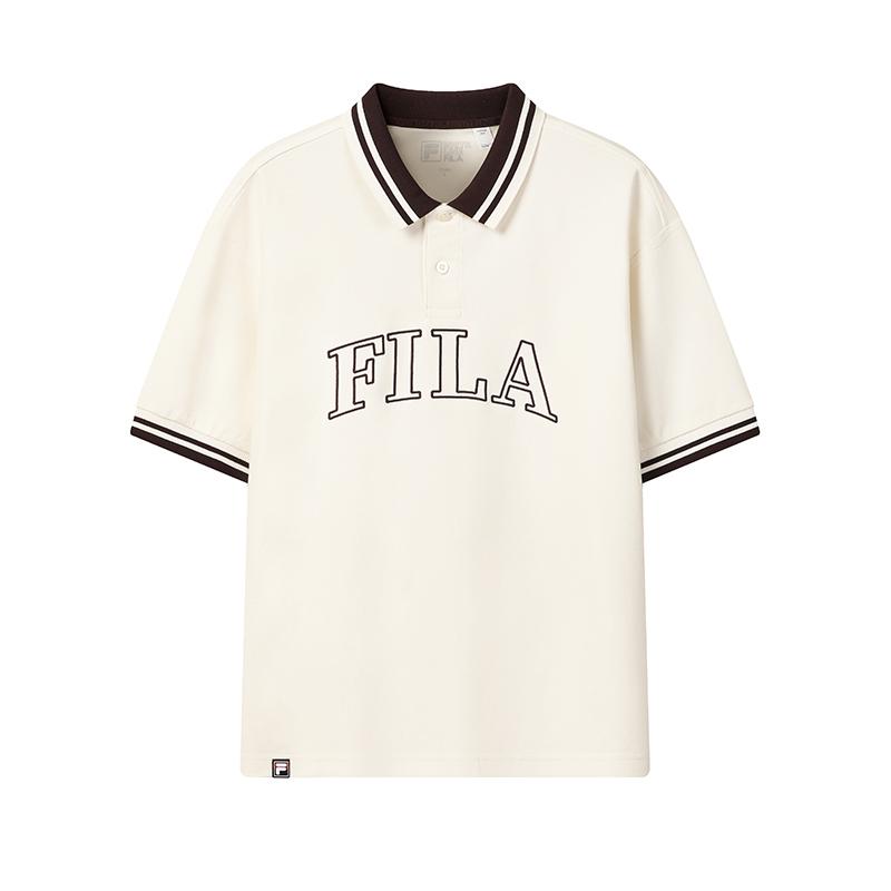 FILA ORIGINALE Polo Shirt Men s Albumen White F11M619104FIV XL