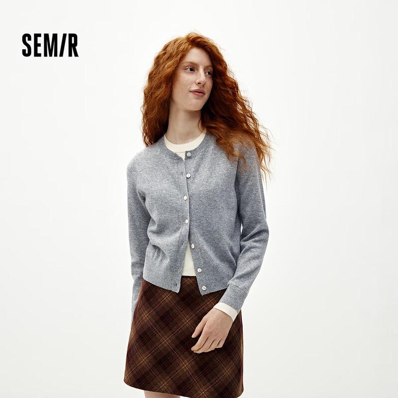 

Semir Women s 100% Wool Short Cardigan XL
