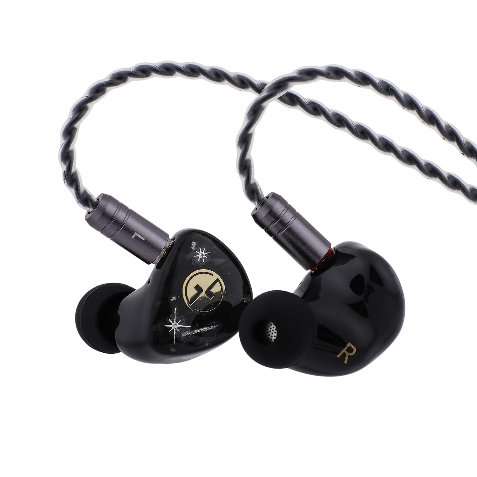 

Linsoul TinHiFi C3 MKII High-End Dynamic In-Ear Earphones, Lightweight & Ergonomic Design with Carbon Fiber Cover, Based on Harman Target and