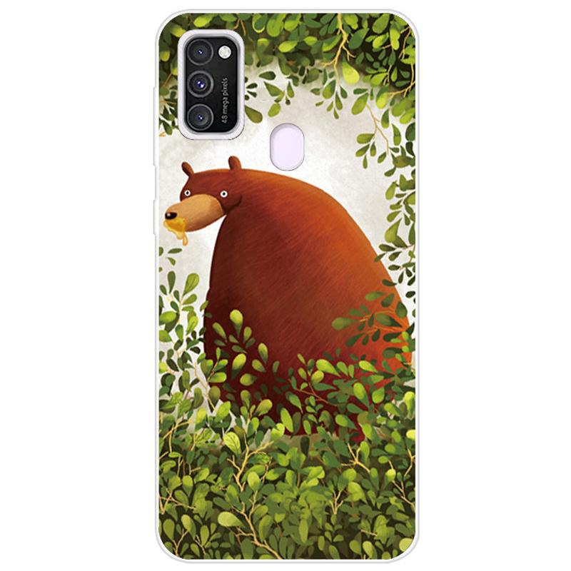 

Для Samsung M21 Чохол 6.4 Soft Silicon Tpu Cover Для Samsung Galaxy M21 M 21 SM-M215FZGUSER m215 Phone Back Shell Бампер Funda Samsung M21