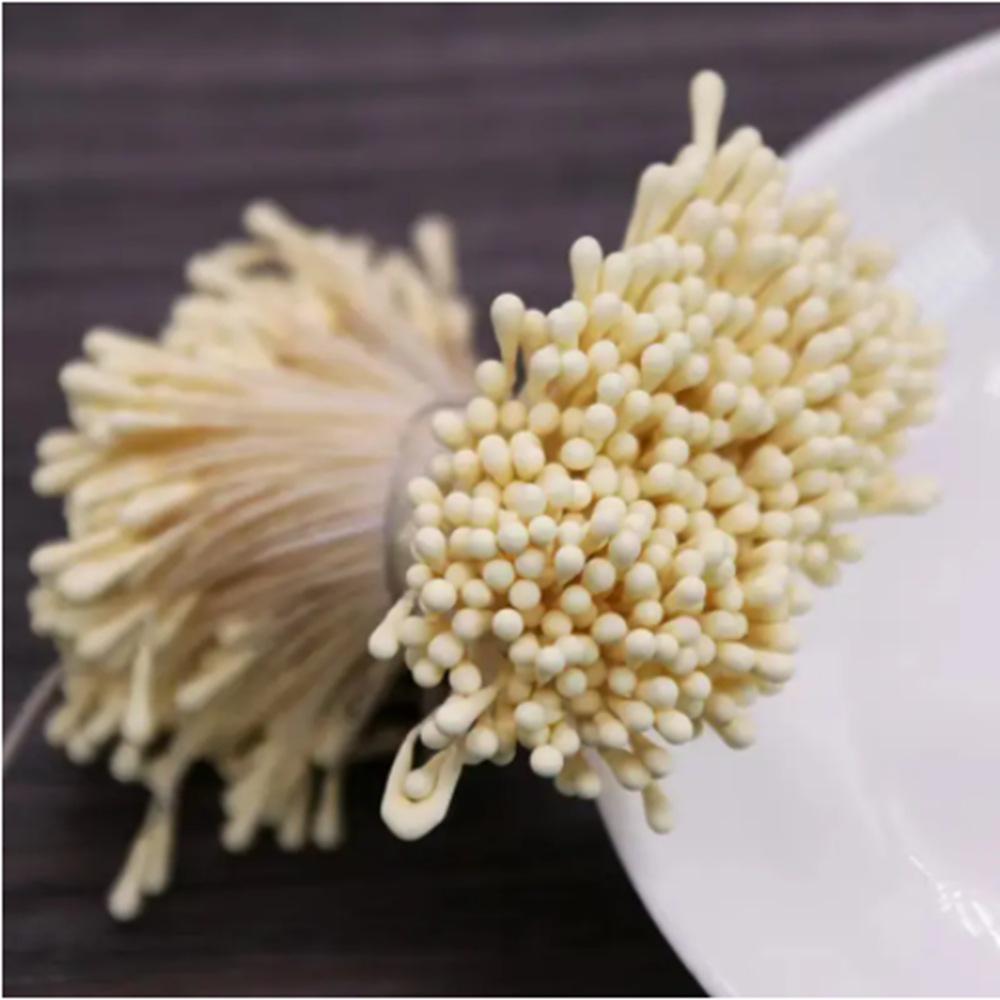 2mm Korean Matte Stamen Flower Core Buds for DIY Hair Accessories & Simulation Flowers