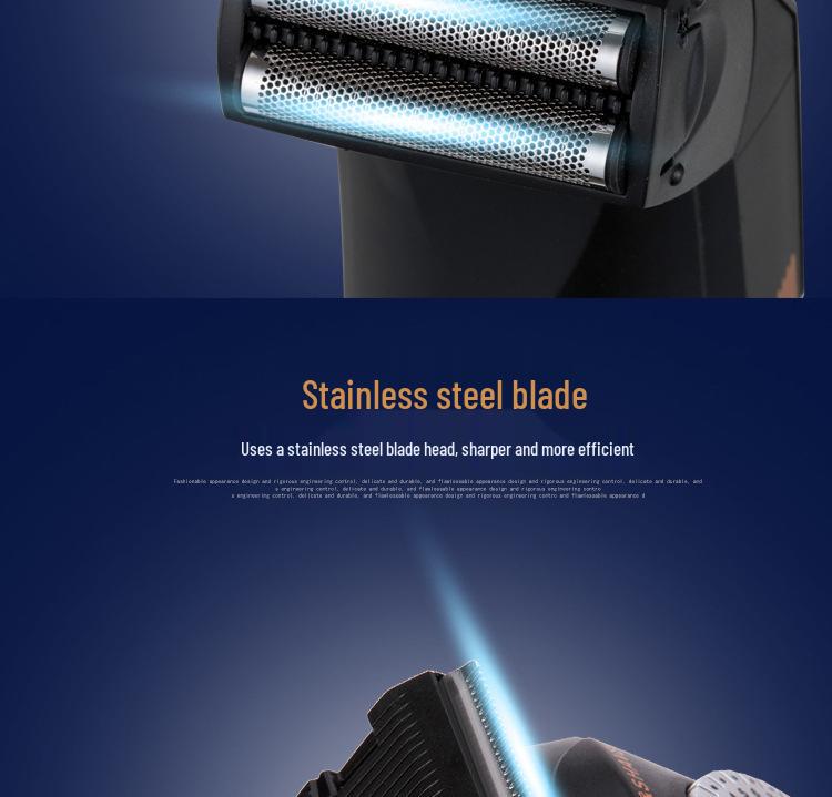 Rechargeable Electric Hair Clipper & Head Shaver Trimmer