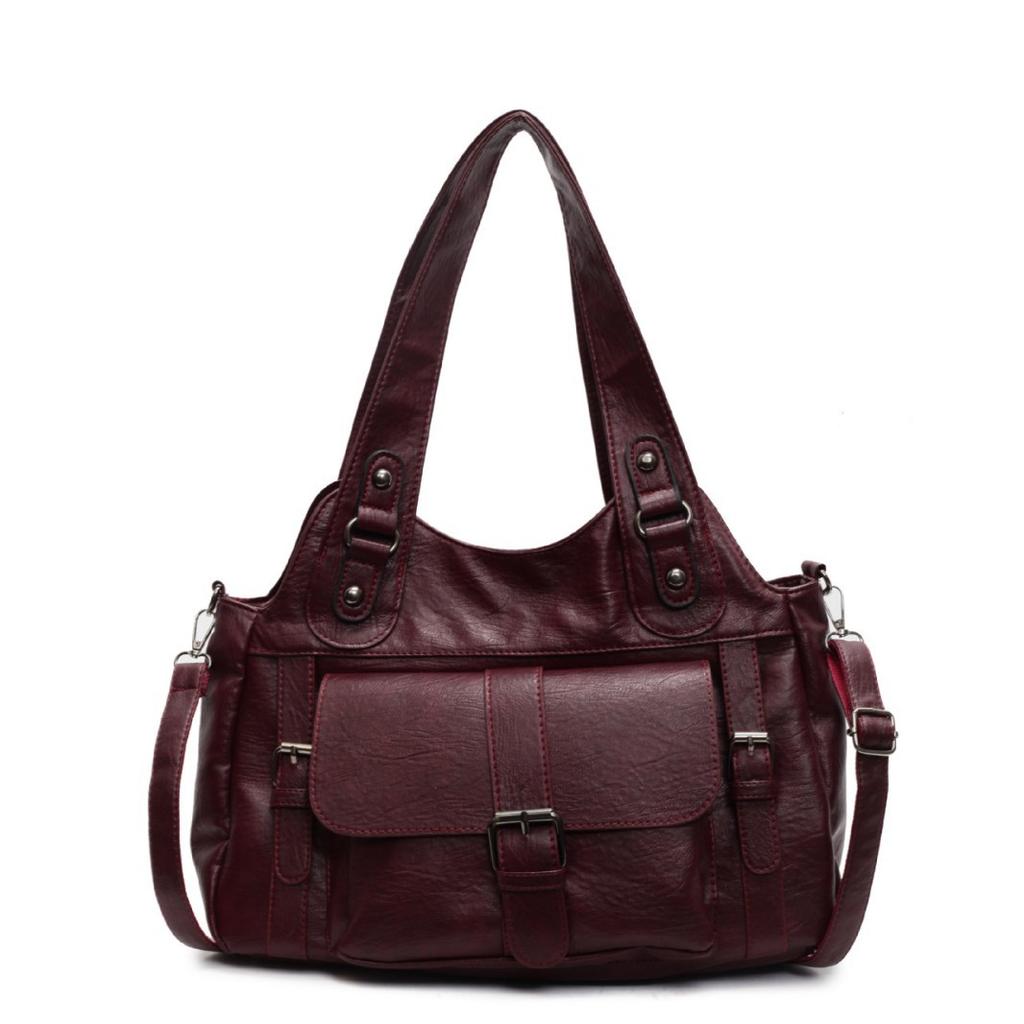 Large-capacity Retro Versatile Tote Bag, Women's Spring Fashionable Commuting Single-shoulder Bag, Short Trip Crossbody Bag